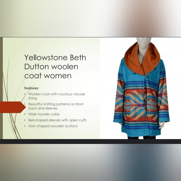 Beth Dutton Inspired Coat - Picture 3 of 3